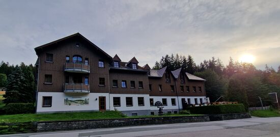 Das ist unser Hotel.