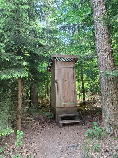 Außentoilette