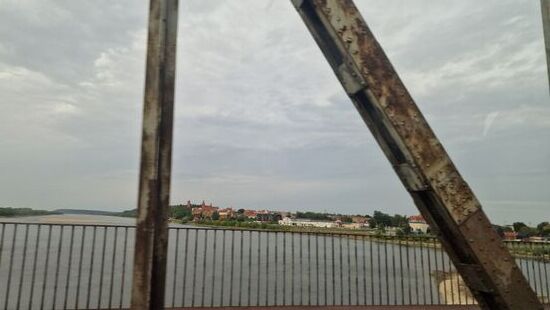 Fahrt über die Weichsel in Grudziadz