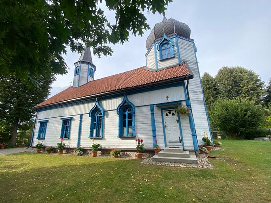 Die Klosterkirche der Altgläubigen in Wojnowo.