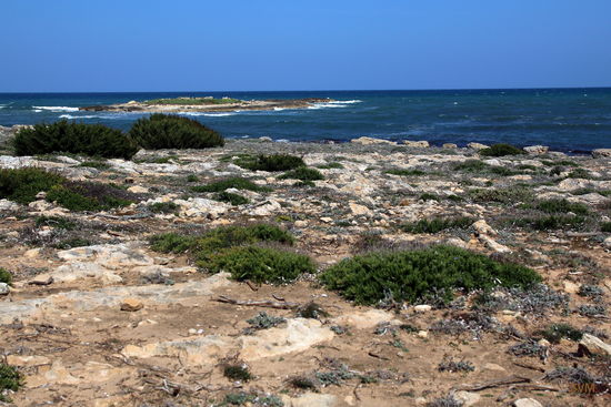 Die kleine Insel "Illa de Porros"