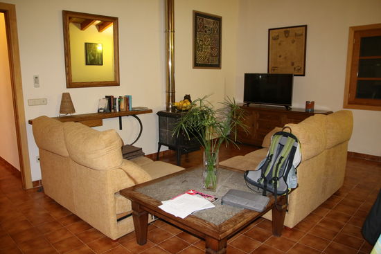 Gemütliche Sitzecke im Wohnzimmer