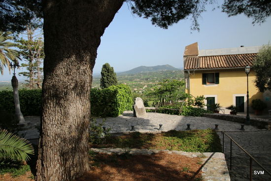 Blick in Richtung Inca mit dem Hausberg