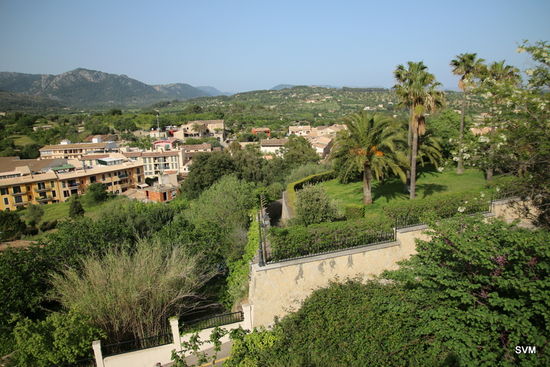 Ganz am Horizont liegt die Bucht von Pollensa