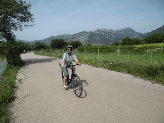 Das bin ich. Unterwegs auf meiner Lieblingsinsel.