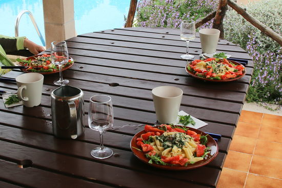 Tagesausklang mit diesem leckeren Abendessen