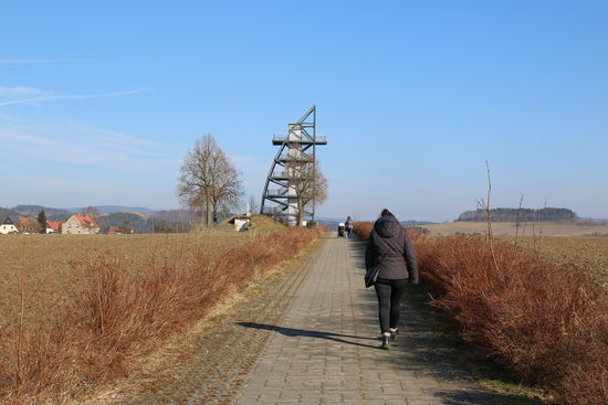 Aussichtturm in Rathmannsdorf- Höhe
