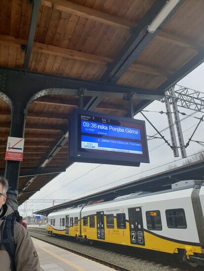 Umstieg in Jelenia Gora