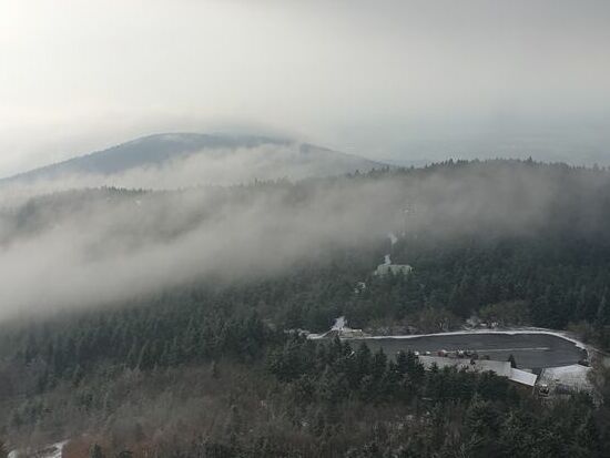 Blick in Richtung unseres gestrigen Wanderweges