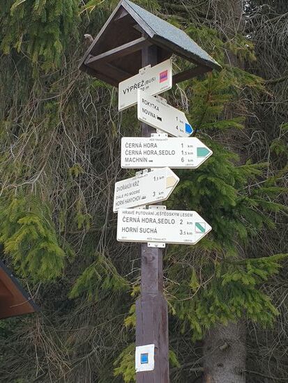 Das Wanderwegenetz in Tschechien ist super ausgebaut