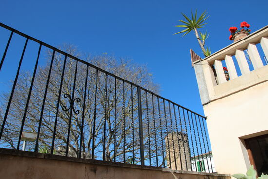 Am Spätnachmittag in unserem Ferienhaus