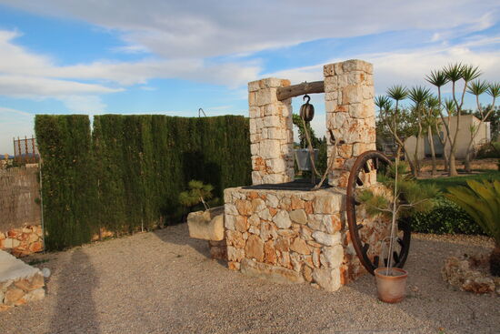 Abends auf der Finca unseres Vermieters