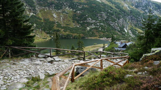 Idylle pur- der Weg zur Kleinen Teichbaude