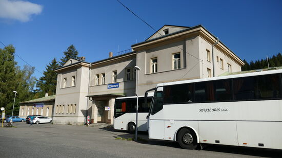 Schienenersatzverkehr nach Jakusicze
