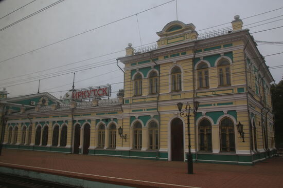 Der wunderschöne Irkutsker Bahnhof