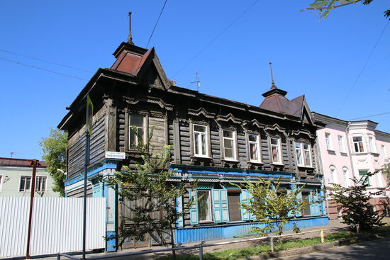 Jedes Haus ist sehenswert.