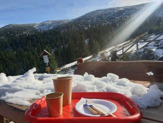 Ein heißer Kaffee tut gut