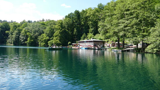 Anlegestelle der Luzinfähre