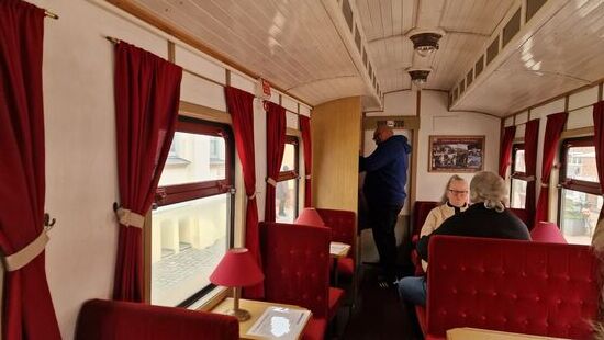 Der Salonwagen der Molli.