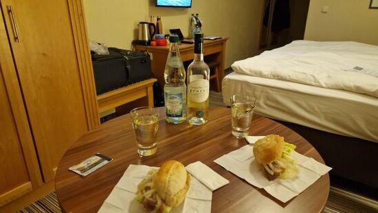 Abendessen im Zimmer