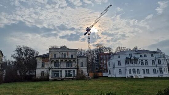 Bauarbeiten in Heiligendamm