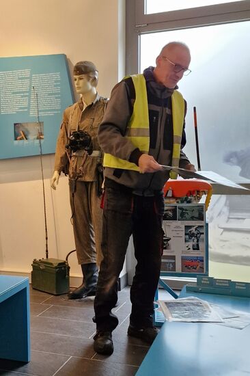 Unser Guide durch das Museum