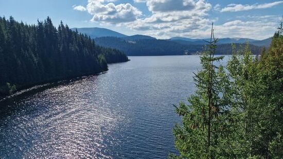Stausee an der Transalpina