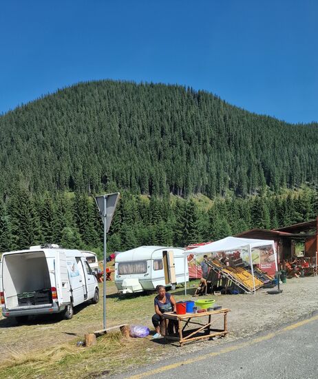 Diverse Verkaufsstände