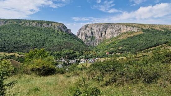 Blick zur TUrda- Schlucht