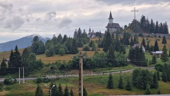 Anfahrt zum Kloster Fantanele