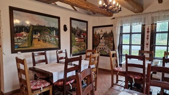 Blick ins Innere des Restaurants