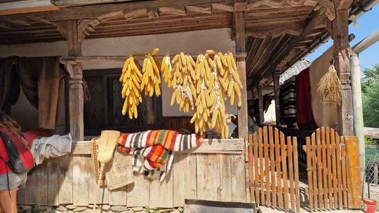 Auf dem Hof der Wassermühle