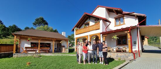 Das sind wir mit den jungen Vermietern