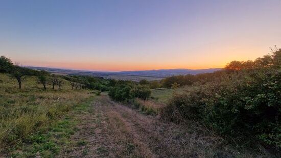 Im Hintergrund Alba Iulia
