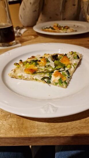 Der leckere Flammenkuchen