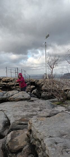 Ja, und ich war auch an der Wetterfahne. Und bin stolz darauf!