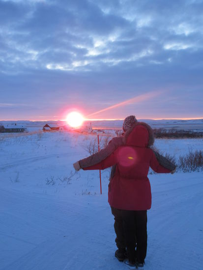 "Near, far, wherever you are..."