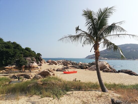 Beachfeeling auf Lamma Island