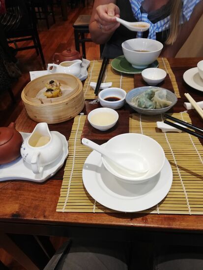 Tee und Dim Sum