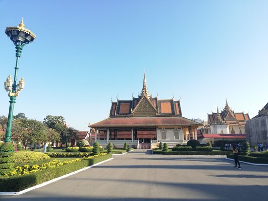 Die royale Palastanlage