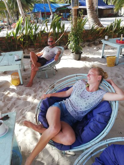 Nachmittägliches Abhängen mit Tobi