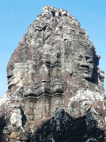 Der Tempel der Gesichter hatte es mir besonders angetan.