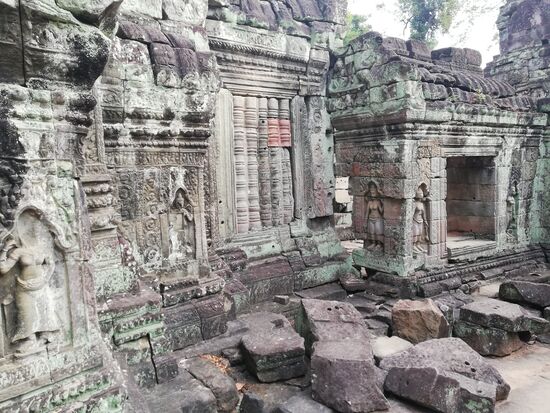 Der sogenannte Labyrinth-Tempel, bestehend aus unzähligen rechtwinklig angelegten Gängen, hatte es vor allem Rieke angetan