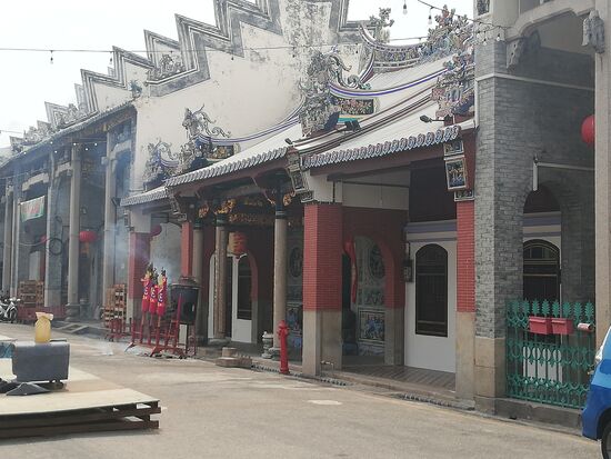 Ein Tempel wie er auch in China stehen könnte.