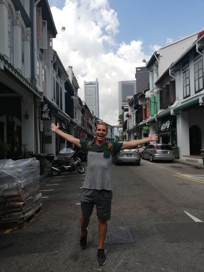 Ein letztes Mal ab ins Getümmel einer asiatischen Großstadt.