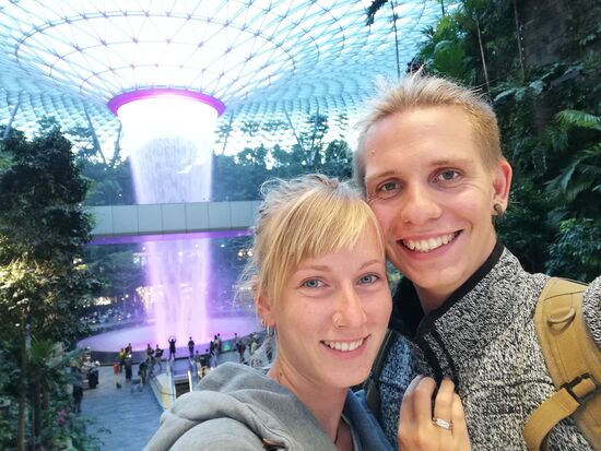 Good Bye Asia! Ab geht's zu den Kiwis.