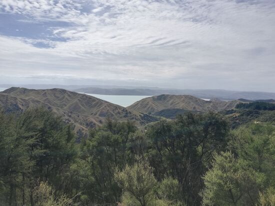 ... und zurück innerhalb weniger hundert Meter.