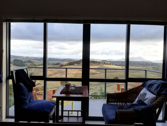 Dieser Blick direkt aus dem Bett!