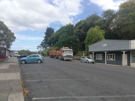 Ein bisschen Wilder Westen in dem kleinen Ort Kohukohu