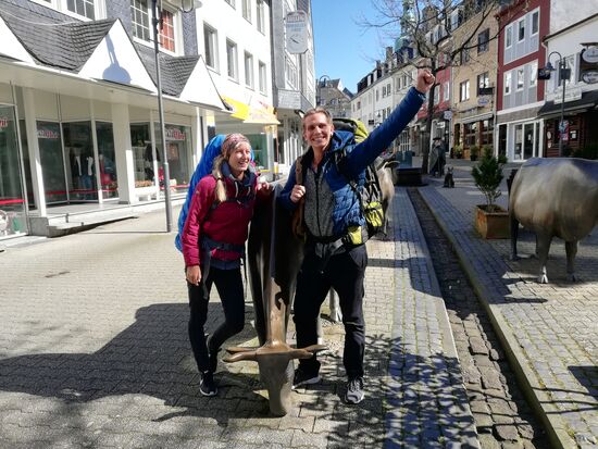 Aber wir haben es geschafft und das beschauliche Siegerland hat uns wieder!
